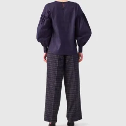 Helene Galwas Bluse HADLEY blau Bluse