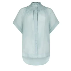 Helene Galwas Bluse IDIS hell-blau Bluse