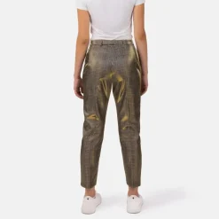 Helene Galwas Bundfaltenhose CARO gold