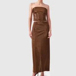 Helene Galwas Bustier HADICE orange Top