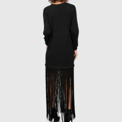 Helene Galwas Kleid EMILIA schwarz Strickkleid