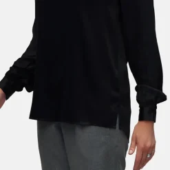 Helene Galwas Langarmbluse ALINA schwarz Bluse