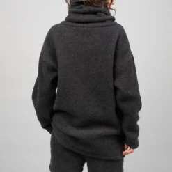 Helene Galwas Pullover EMANUELA grau Rollkragenpullover