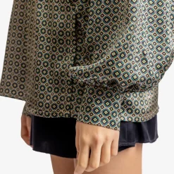 Helene Galwas Seidenbluse HALINA dunkel-grün Bluse