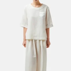 Helene Galwas Shirt mit geradem Schnitt KAITLYN weiss Bluse
