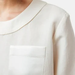 Helene Galwas Shirt mit geradem Schnitt KAITLYN weiss Bluse