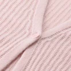 Hemisphere Cardigan aus Kaschmir & Baumwolle pink Strickjacke