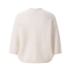 Hemisphere Cardigan aus Kaschmir-Mix weiß Strickjacke
