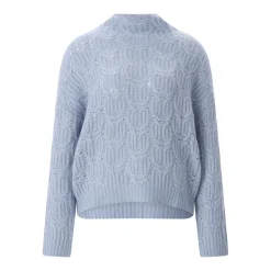 Hemisphere Pullover aus Kaschmir & Baumwolle blau Pullover