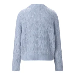 Hemisphere Pullover aus Kaschmir & Baumwolle blau Pullover