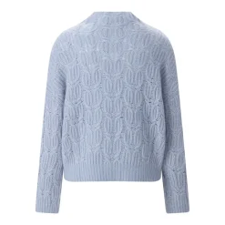 Hemisphere Pullover aus Kaschmir & Baumwolle blau Pullover