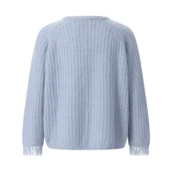 Hemisphere Pullover aus Kaschmir & Baumwolle blau Pullover