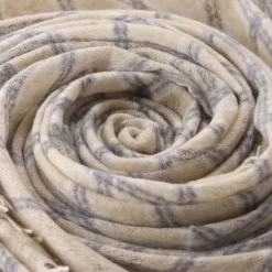 Hemisphere Schal Pyluma aus Kaschmir beige Leichter Schal