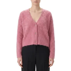 Hemisphere Strickjacke aus Kaschmir pink Strickjacke