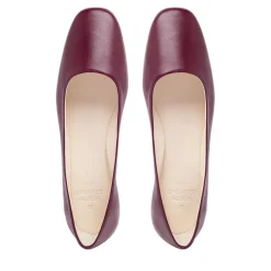 Henry Stevens Ballerinas Audrey B bordeaux Ballerinas
