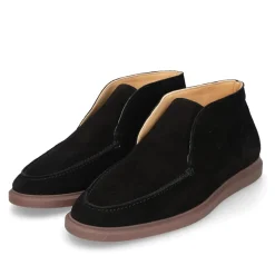 Henry Stevens Boots Elia LB- Edler Schlupfschuh für Herren- H schwarz Chelsea Boots