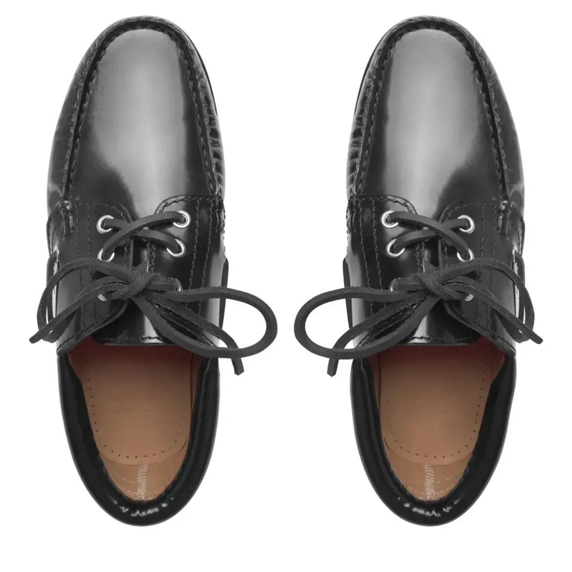 Henry Stevens Bootsschuh Morgan W DS schwarz Bootsschuhe