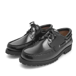 Henry Stevens Bootsschuh Morgan M DS schwarz Bootsschuhe