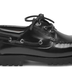Henry Stevens Bootsschuh Morgan M DS schwarz Bootsschuhe