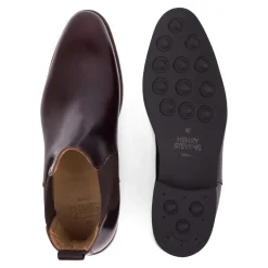 Henry Stevens Chelsea Boots Marshall CB4 dunkel-braun Chelsea Boots