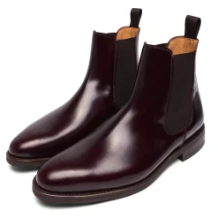Henry Stevens Chelsea Boots Marshall CB4 dunkel-braun Chelsea Boots