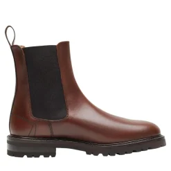 Henry Stevens Der Bonnie Boot aus Boxcalf verfügt über e mittel-braun Chelsea Boots