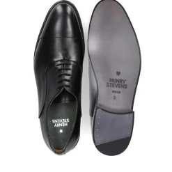 Henry Stevens Klassiker Marshall CO1 schwarz Schnürschuhe