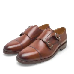 Henry Stevens Klassiker Winston CDM mittel-braun Schnürschuhe