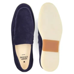 Henry Stevens Loafer Elia L1 dunkel-blau Loafer