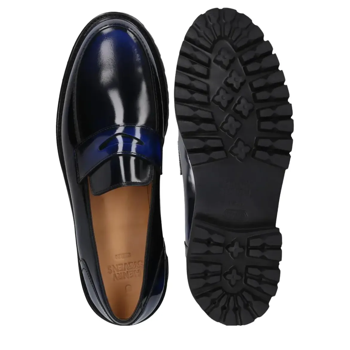 Henry Stevens Loafer Haywood PL dunkel-blau Loafer