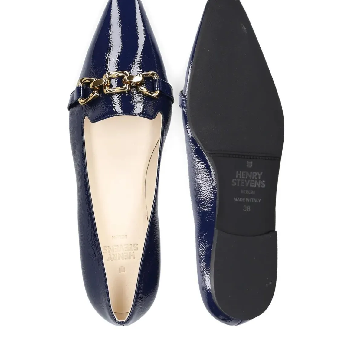 Henry Stevens Loafer Madison HVL dunkel-blau Loafer