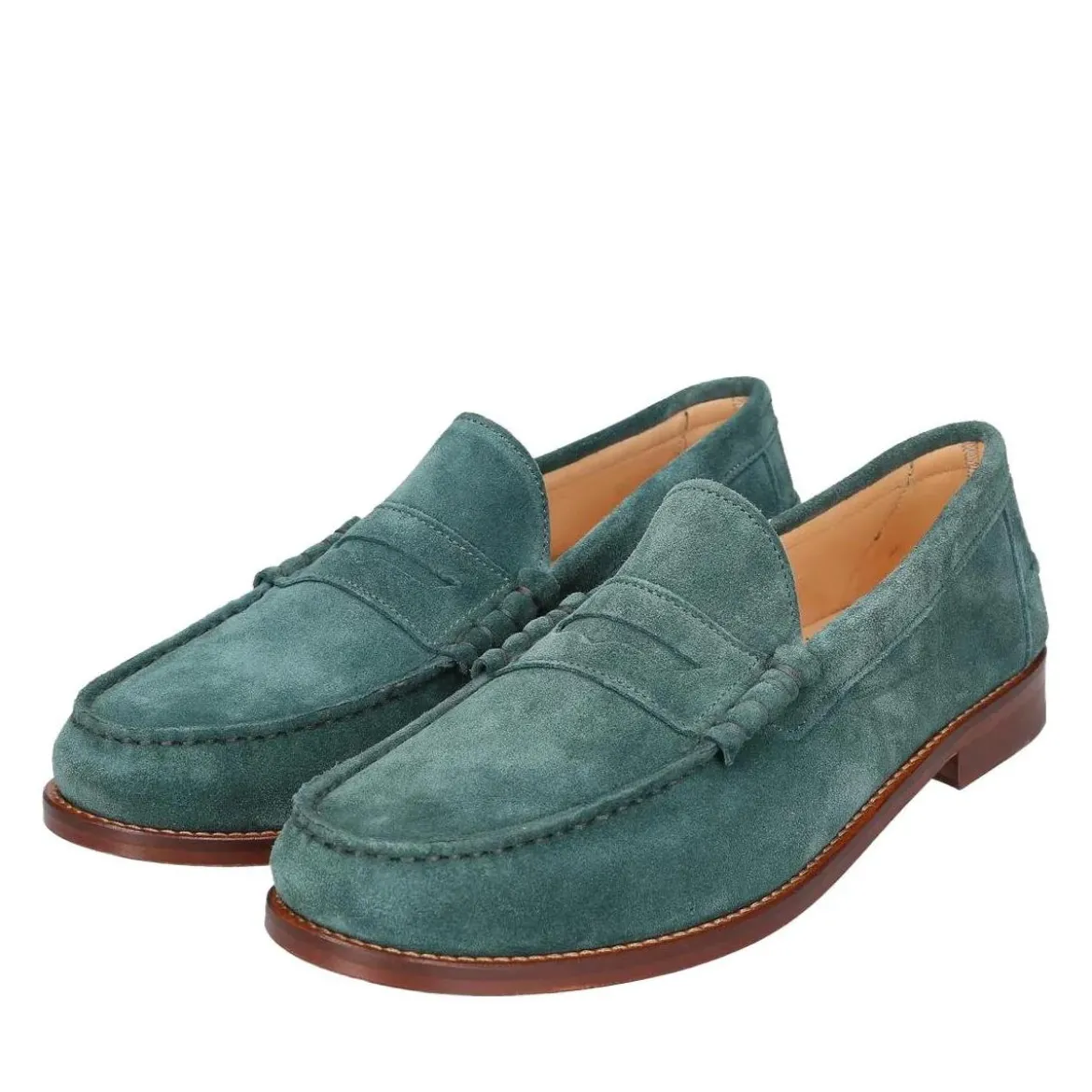 Henry Stevens Loafer Riley M PL petrol Loafer