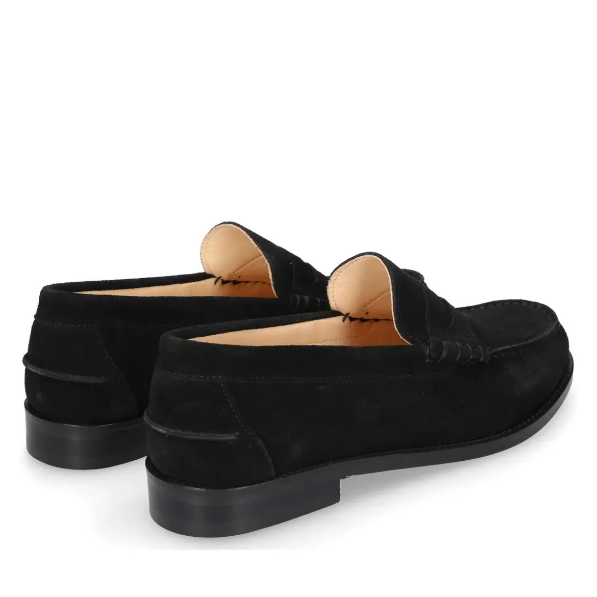 Henry Stevens Loafer Riley M PL schwarz Monkstraps