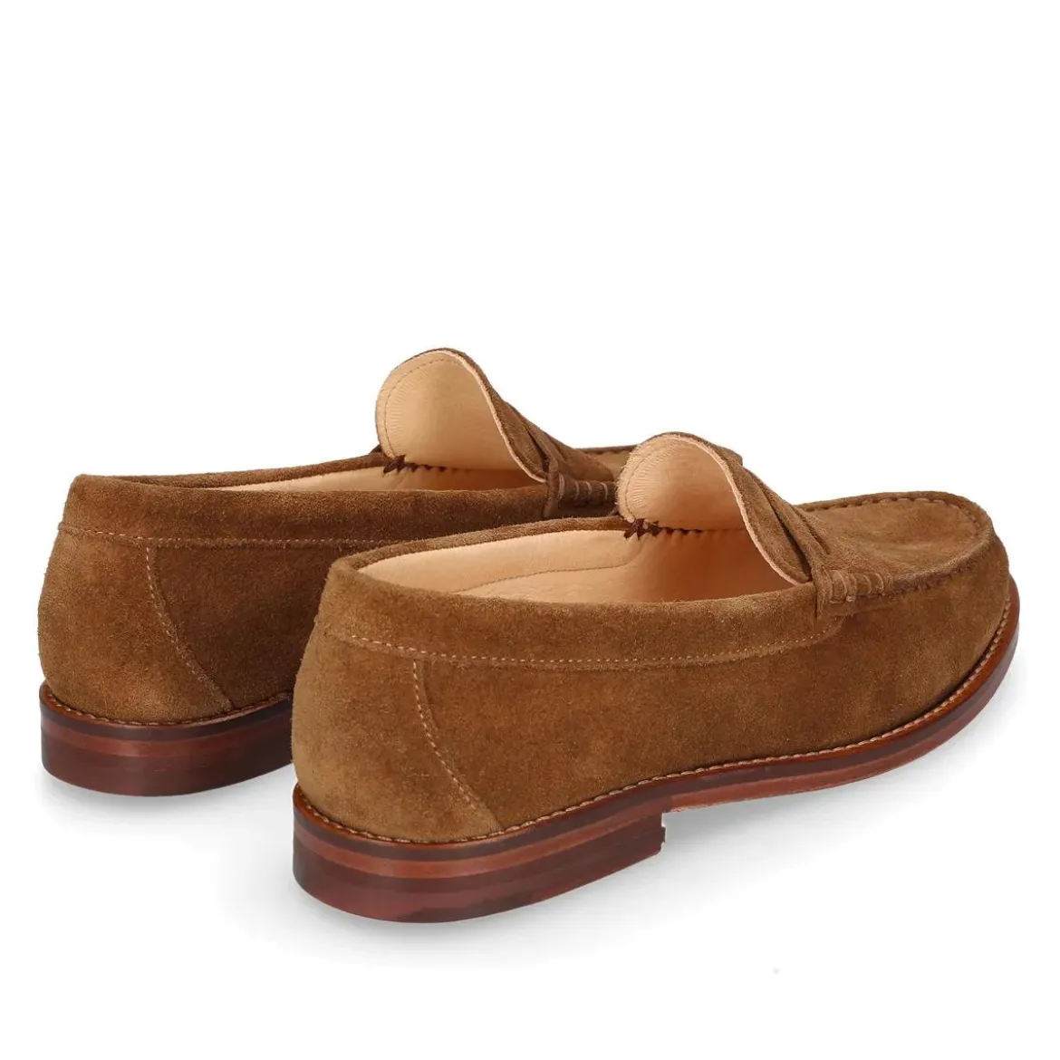 Henry Stevens Loafer Riley W PL cognac Loafer
