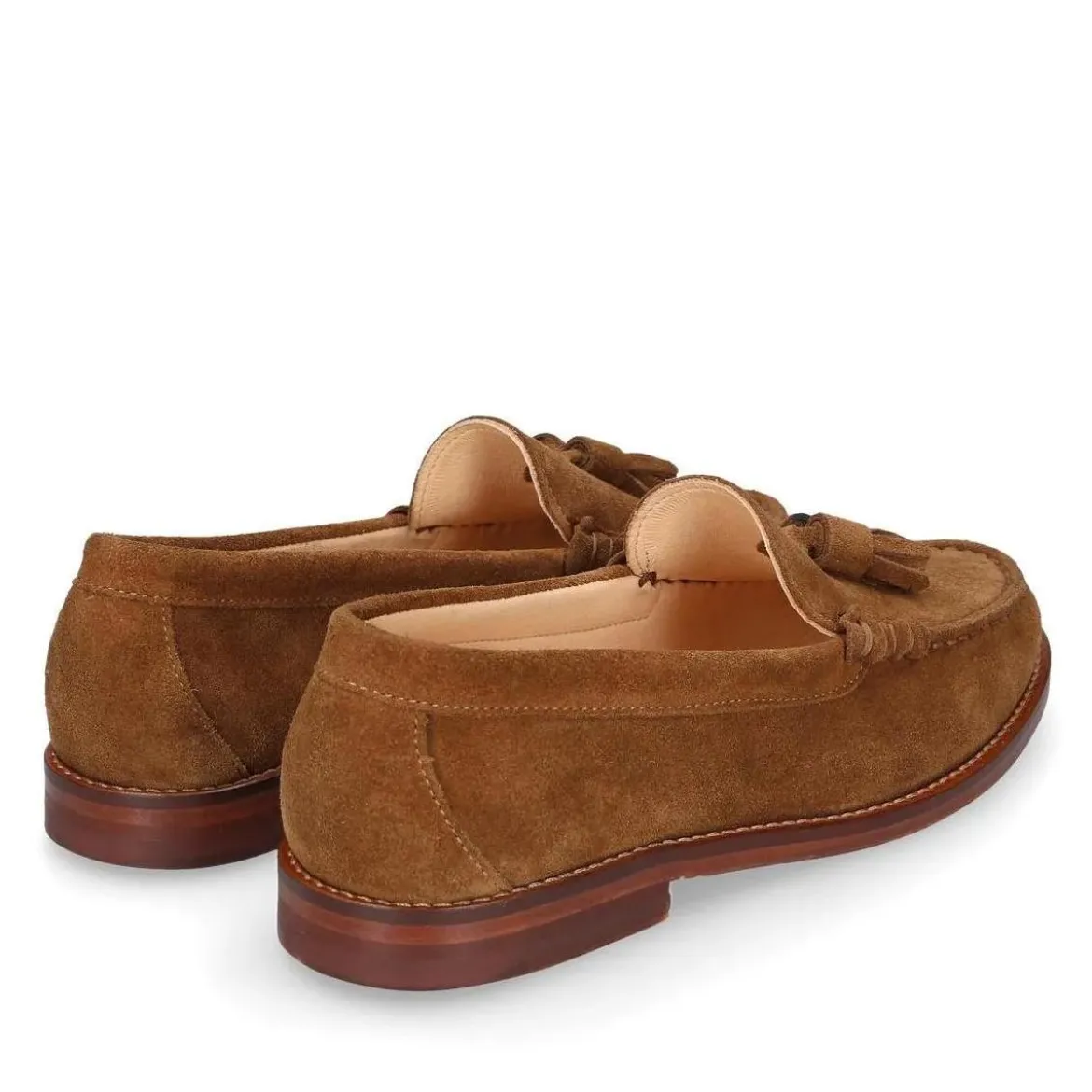 Henry Stevens Loafer Riley W TL cognac Loafer