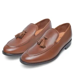 Henry Stevens Loafer Wallace TL cognac Loafer