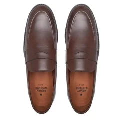 Henry Stevens Loafer Wallace PL dunkel-braun Loafer