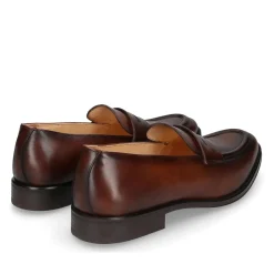 Henry Stevens Loafer Wes PL mittel-braun Loafer
