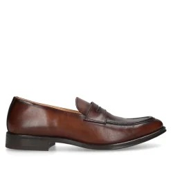 Henry Stevens Loafer Wes PL mittel-braun Loafer