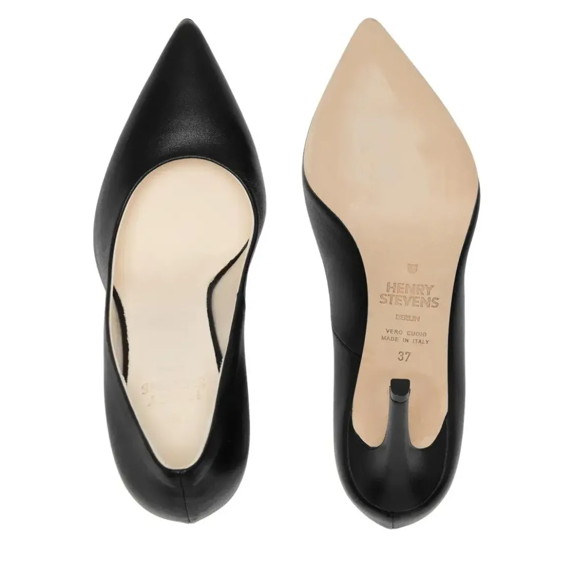 Henry Stevens Pumps Emma P90 schwarz Pumps