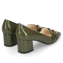 Henry Stevens Pumps Fay P55 grün Pumps