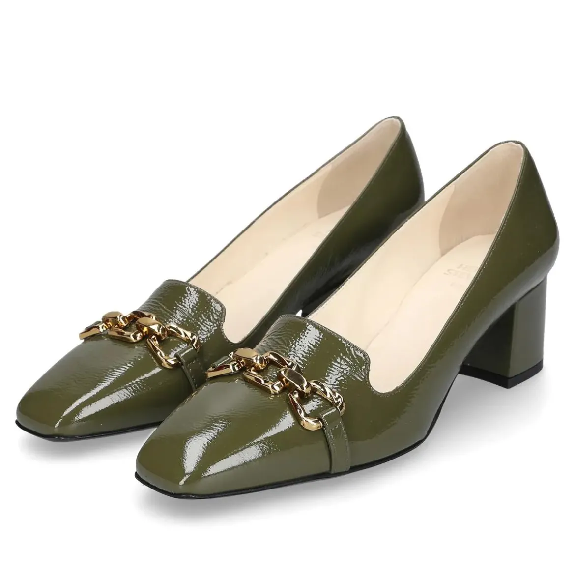 Henry Stevens Pumps Fay P55 grün Pumps