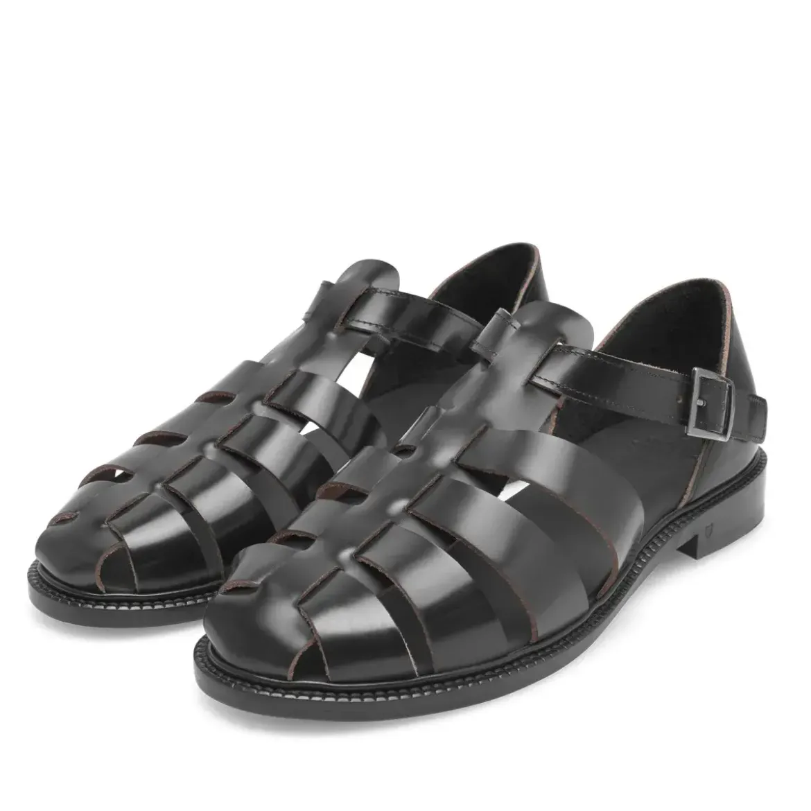 Henry Stevens Sandale Wallace FSI schwarz Sandalen