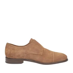 Henry Stevens Schnallenschuh Winston CDM beige Flache Schuhe
