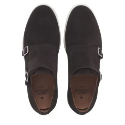 Henry Stevens Schnallenschuh Elia DM1 dunkel-braun Flache Schuhe