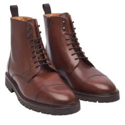 Henry Stevens Schnürboots Jones CDB3 mittel-braun Stiefel