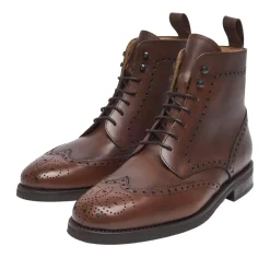 Henry Stevens Schnürboots Winston FBDB2 mittel-braun Stiefel