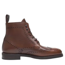 Henry Stevens Schnürboots Winston FBDB2 mittel-braun Stiefel