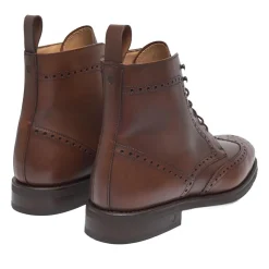 Henry Stevens Schnürboots Winston FBDB2 mittel-braun Stiefel