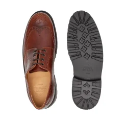 Henry Stevens Schnürer Harry FBD5 mittel-braun Schnürschuhe